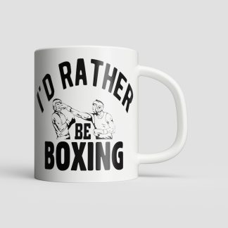 I'd Rather Be Boxing Mug