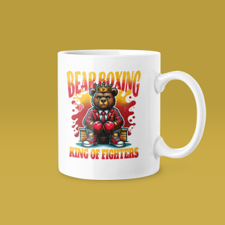 Bear Boxing King Of Fighters Mug