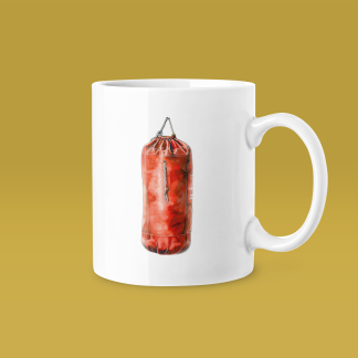 Blue Punching Bag Mug