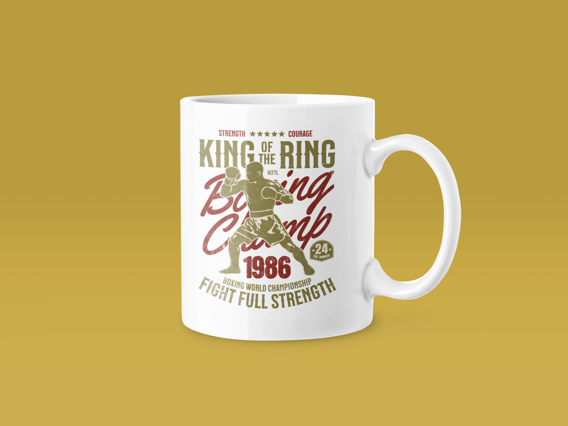 Tyson Fury Gypsy King Mug