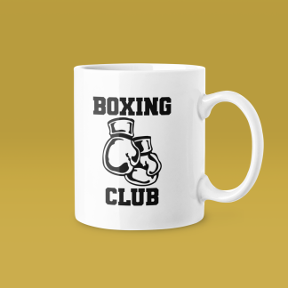 Boxing Club Centered Gloves Pair Mug