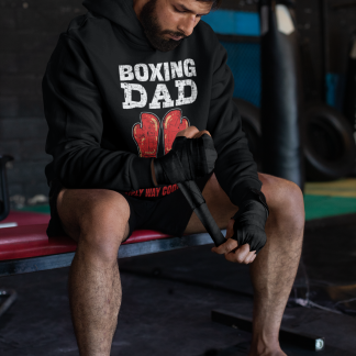 Boxing Dad Hoodie - Product Image