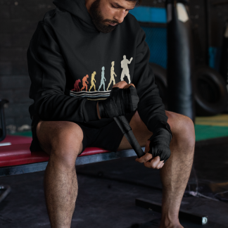 Boxing Evolution Hoodie - Product Image