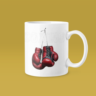 Black Gloves Boxing Mug