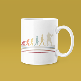 Boxing Gloves Heartbeat Green Mug