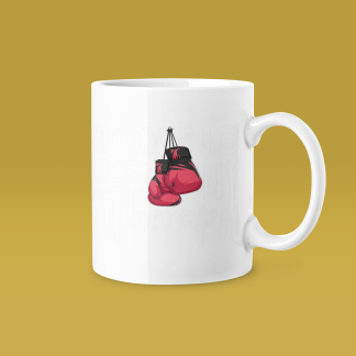 Boxing Is My Therapy Mug