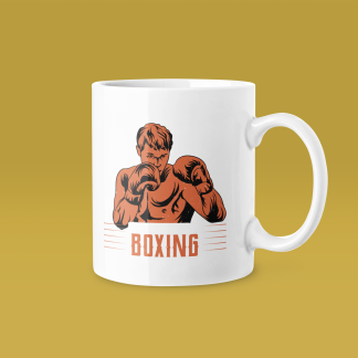 Boxing Owl Fighter Mug