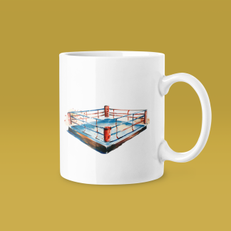 Boxing Ring Perspective Mug