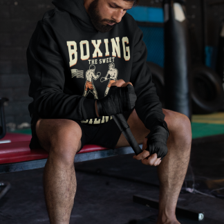 Boxing Sweet Science Vintage Hoodie - Product Image