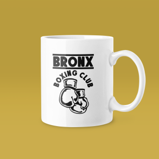 Bronx Boxing Club Banner Mug