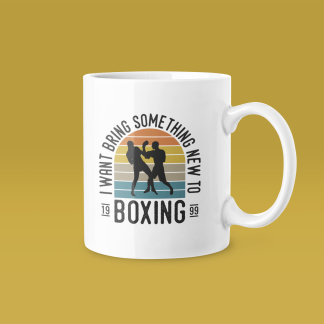 Champion Boxer Belt Trophy Mug