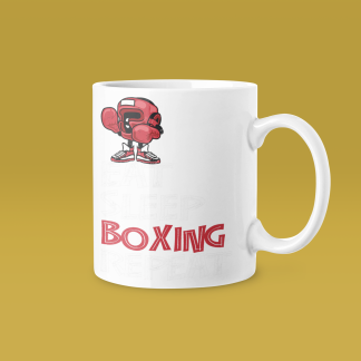 Eat Sleep Boxing Repeat Mug