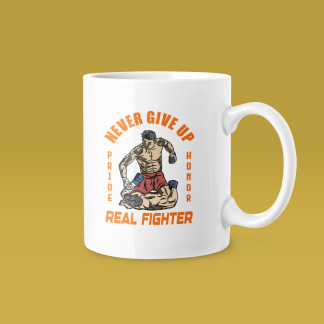 Gold Gloves Side Angle Mug