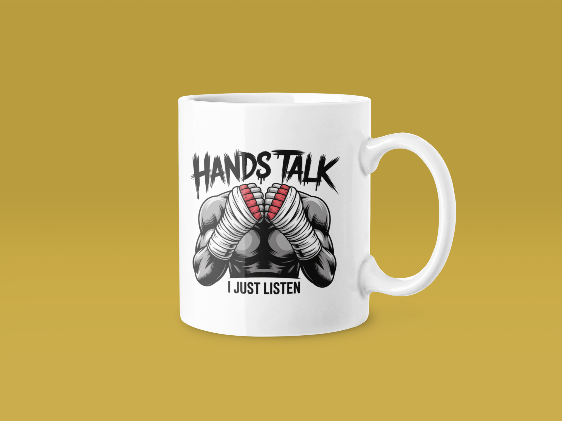 Let's Have a Chin Wig Mug