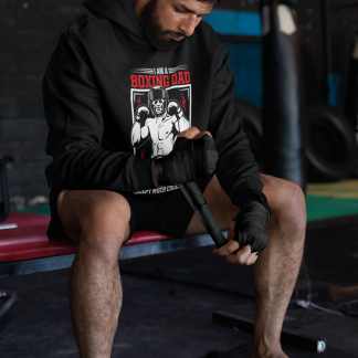 I Am A Boxing Dad Hoodie - Product Image