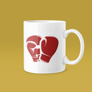 I'd Hit That Heart Gloves Mug