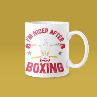 Im Nicer After Boxing Skeleton Mug