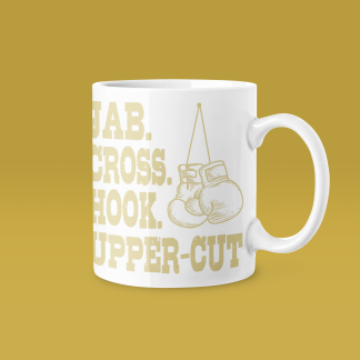 Colourful Jab Boxing Mug