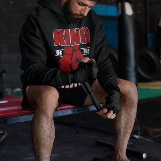 King Of The Ring Boxing Hoodie - Product Image