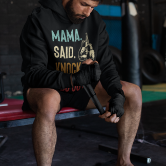 Mama Said Knock You Out Boxing Hoodie - Product Image