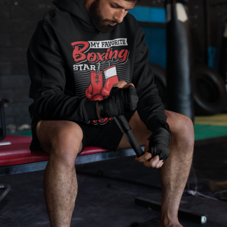 My Favorite Boxing Star Hoodie - Product Image