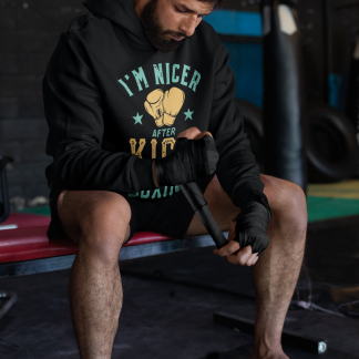Nicer After Boxing Hoodie - Product Image