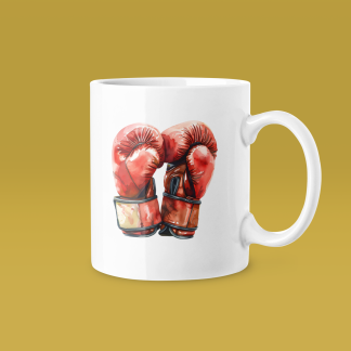 Red Gloves Laced Pair Mug