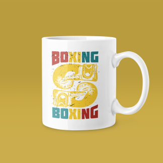 Stay Focused Boxing Mug