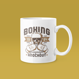 The King Boxing Bear Fighters Mug