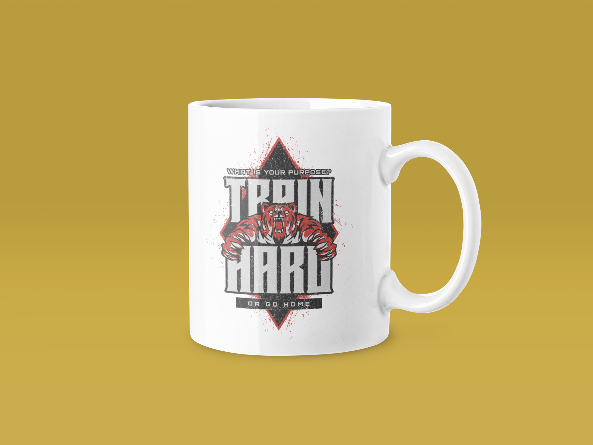 Train Hard Mug
