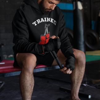 Trainer Glove Boxing Hoodie - Product Image