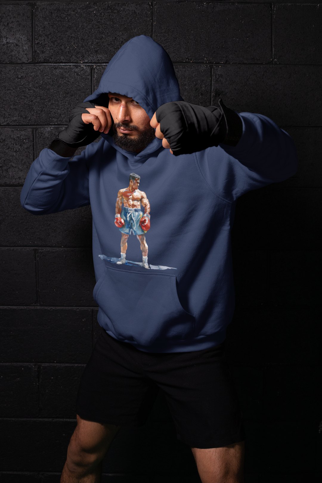 Boxer Blue Shorts Guard Up – Navy Shadowbox