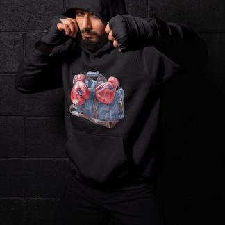 Red Blue Gym Bag Gloves – Black Shadowbox