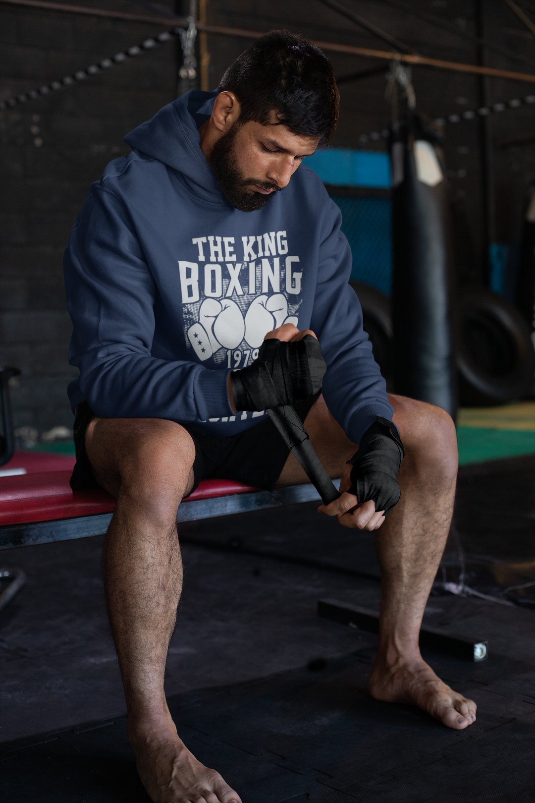 The King Boxing 1978 – Navy Hoodie