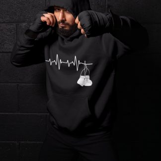 Heartbeat Line – Black Shadowbox
