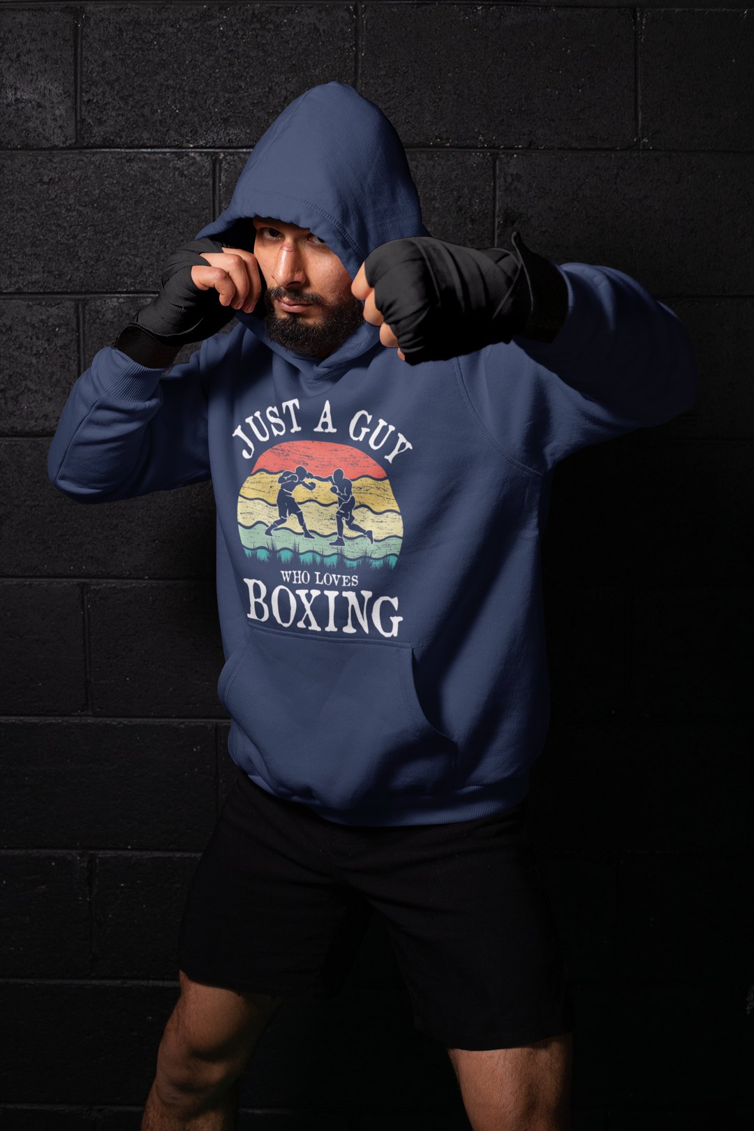 Just A Guy Boxing – Navy Shadowbox
