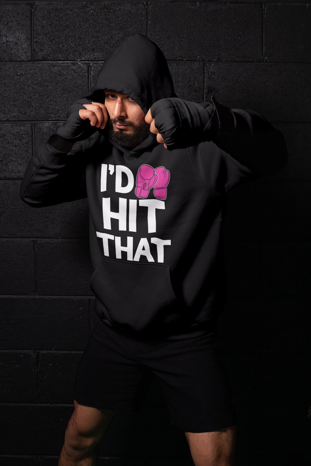 I'd Hit It Magenta – Black Shadowbox