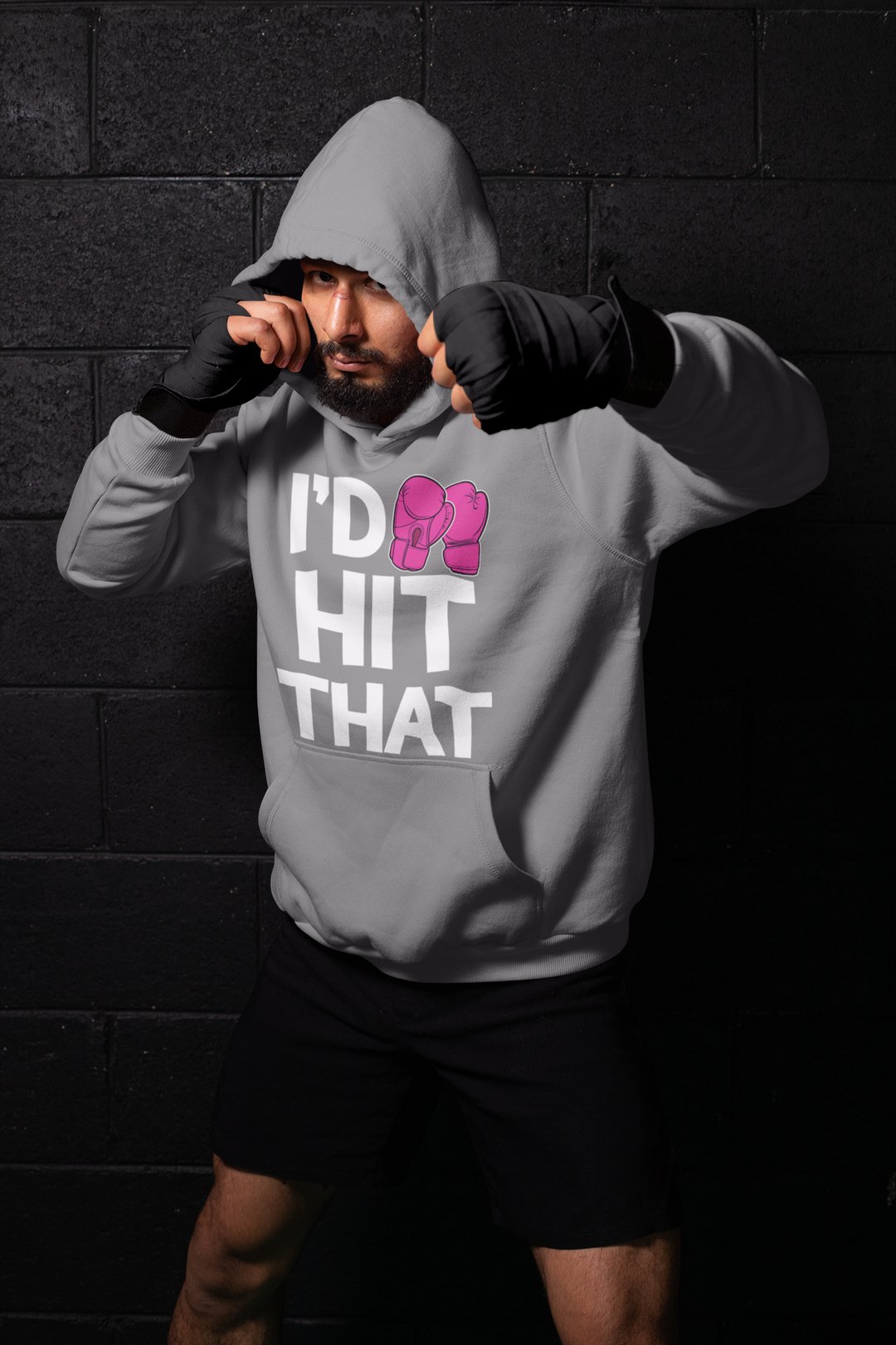 I'd Hit It Magenta – Grey Shadowbox