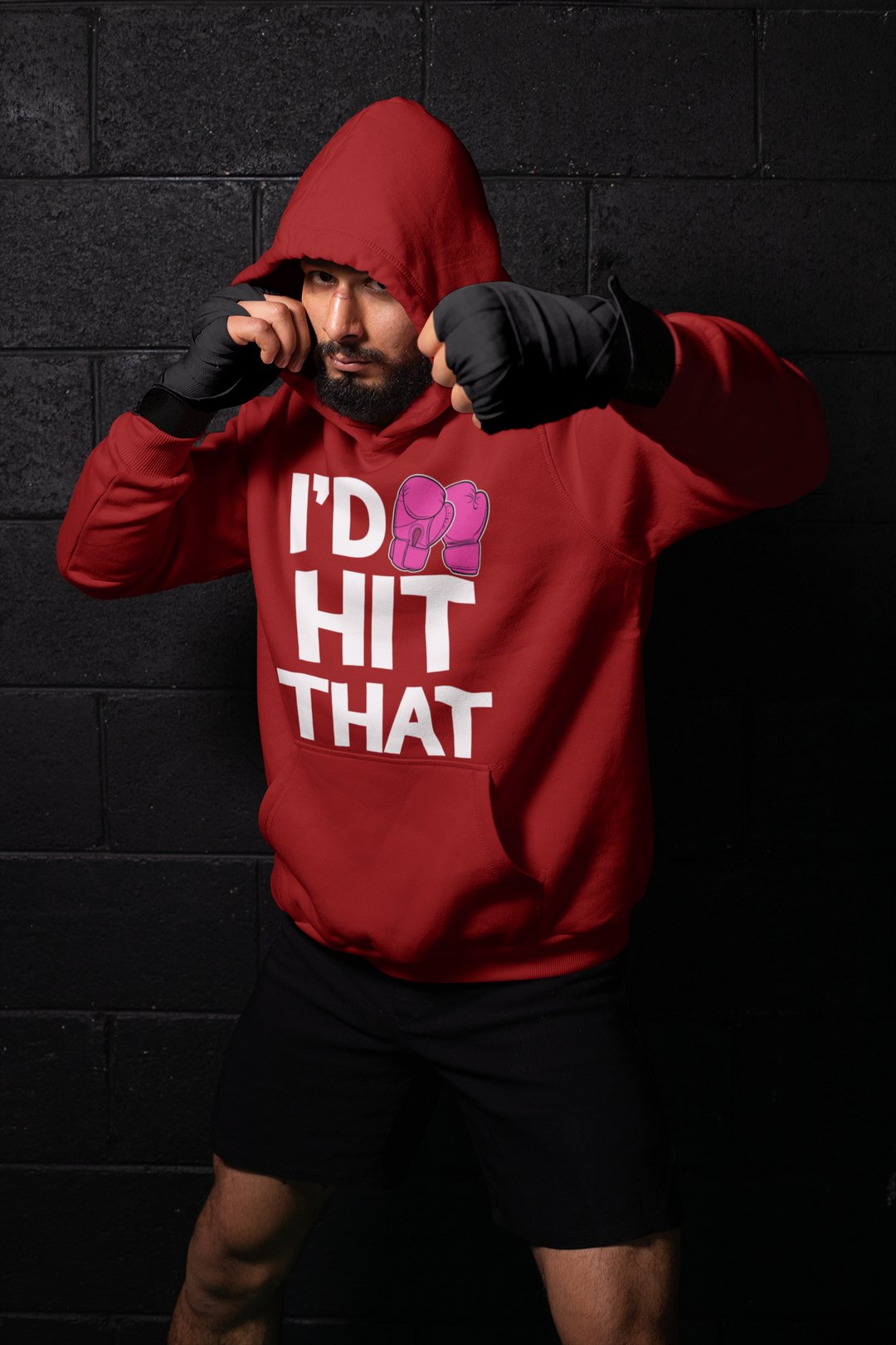 I'd Hit It Magenta – Red Shadowbox