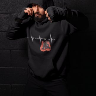 Boxing Heartbeat Line – Black Shadowbox