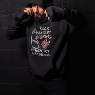 Rock Steady Boxing Art – Black Shadowbox