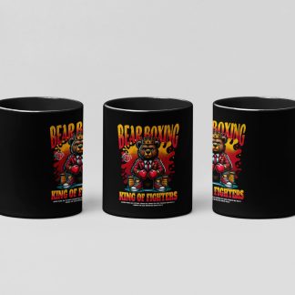dead boxing king of fighters boxing mug in black