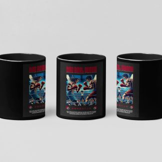 the real punch boxing mug in black