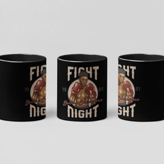 Fight Vintage Boxer boxing mug in black