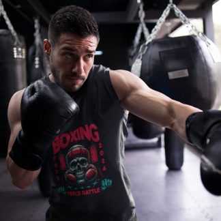 Boxing (2) boxing vest in black
